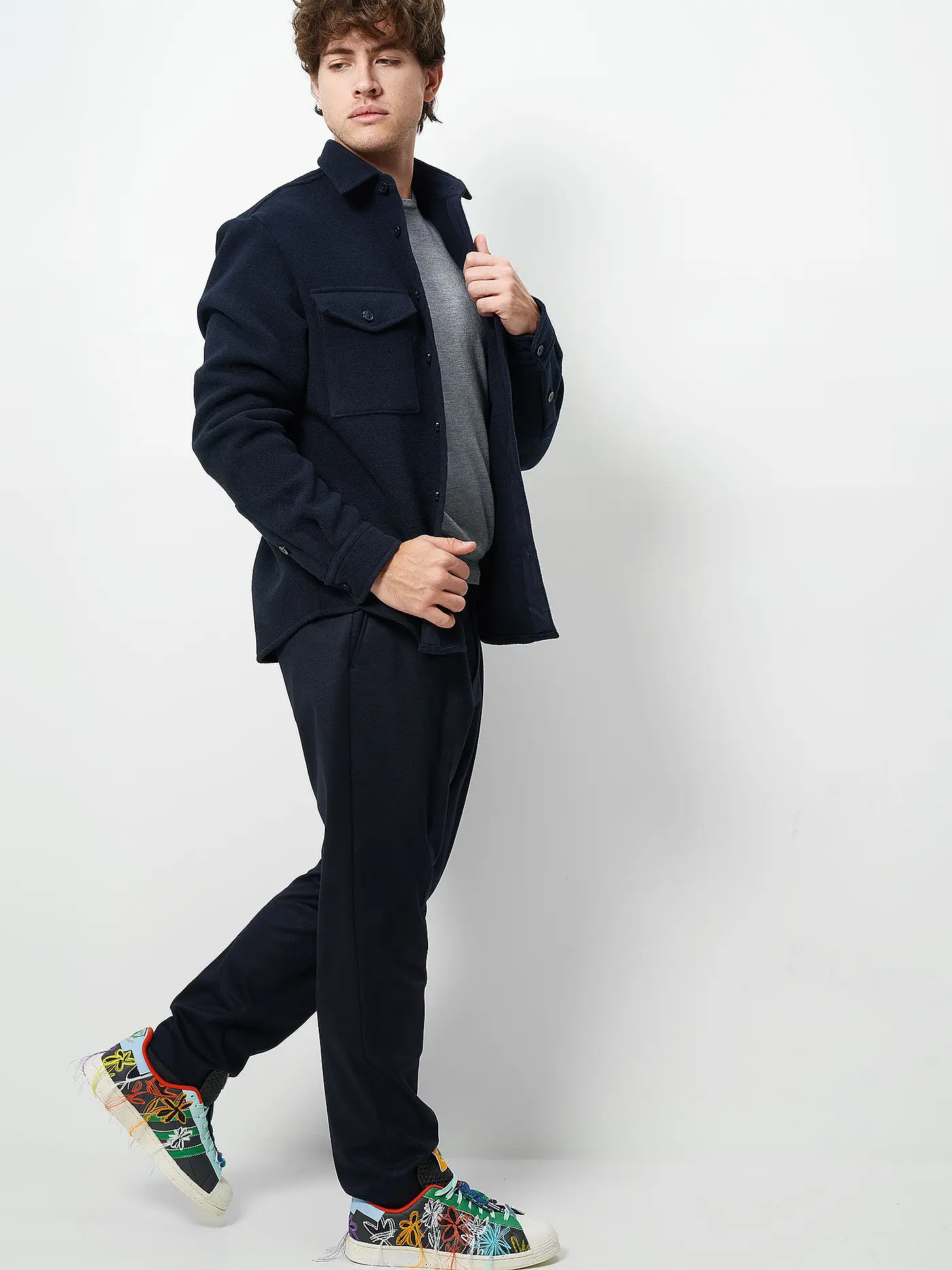 CIRCOLO 1901 | Jerseyhose Jogging Fit | blau